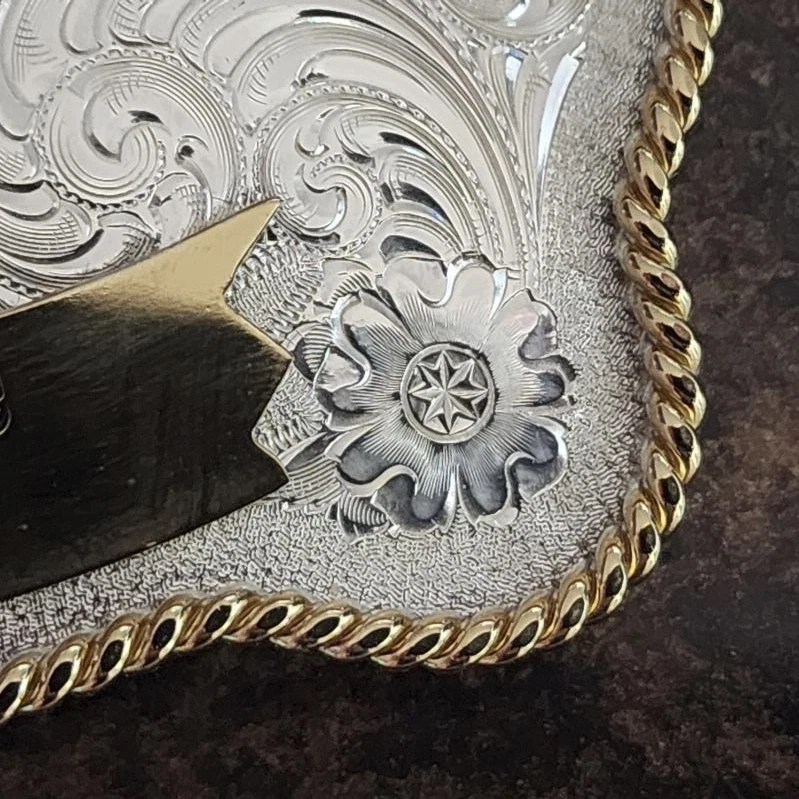 VTG Million Dollar Cowboy Bar Jackson Hole Wyoming Belt Buckle Nice!!! - Image 4 of 4