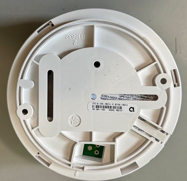 Alula RE214T Wireless Smoke & Heat Detector 2GIG Honeywell Compatible