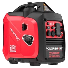 PowerSmart 2500W Portable Inverter Gas Generator Super Quiet Low Oil Shutdown