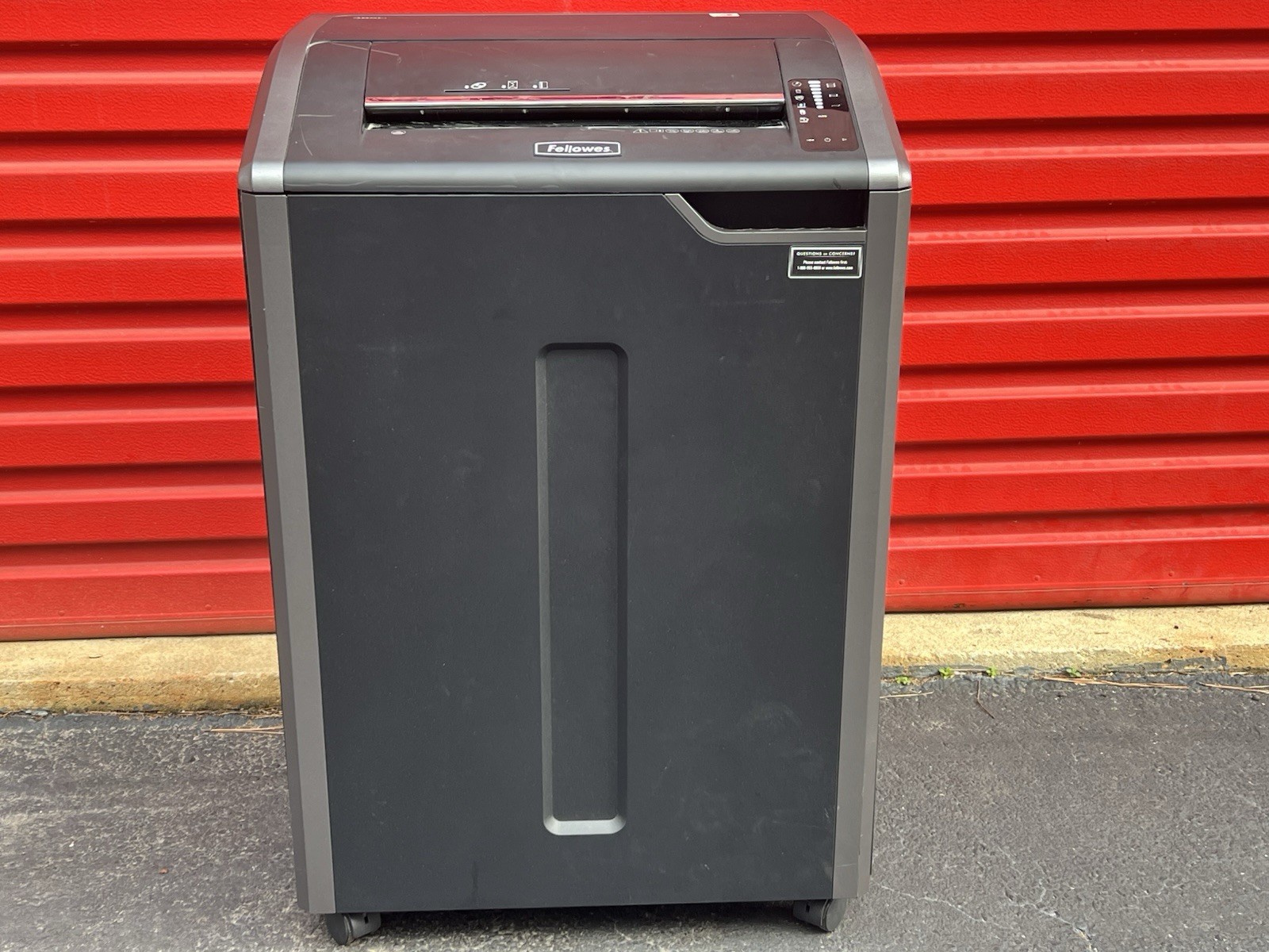 Fellowes Powershred 485Ci 100% Jam Proof BAA Compliant Cross-Cut Shred