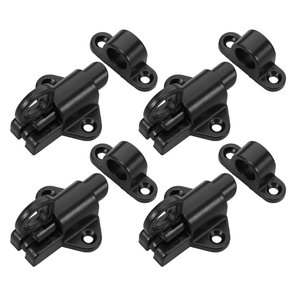  4 Pcs Self Closing Gate Latch Automatic Door Tool Aluminum Alloy Lock