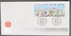 Mayfairstamps Singapore 1986 25th Anniversary NTYC Strip first Day cover cca_116