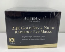 Under Eye Masks 24K Gold DAY & NIGHT Eye Patches, 36 Pairs - FREE SHIPPING!