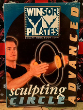 WINSOR PILATES / ADVANCED SCULPTING CIRCLE DVD 2004 SCULPT YOUR BODY SLIM