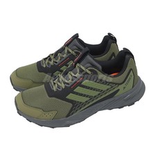 adidas Terrex Tracefinder 2 Olive Strata Semi Impact Orange Men Running JI4285