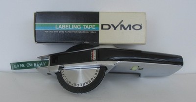 Dymo 1570 Label Maker with 10 Rolls 1/2'' Tape Red Green Blue