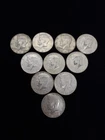 Kennedy Half Dollars Lot of (10) 40% Percent Silver 1965-1969