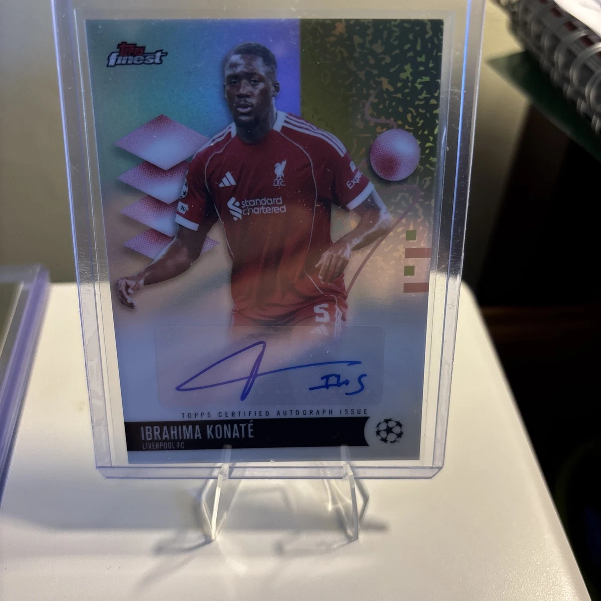 25+ Topps Soccer Liverpool Autographed Sports Trading Cards