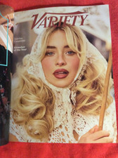VARIETY DECEMBER 3 2025 SABRINA CARPENTER HITMAKER OF THE YEAR KPOP DEMON TEAM