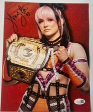 Jaime Hayter AEW All Elite Wrestling Signed 8x10 Photo Auto JSA WITNESS