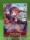 One Piece Card Game Jewelry Bonney EB04-002 Alt Art OP14 ENGLISH