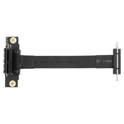 90° PCIE X1 Riser Cable PCIe 3.0 x1 to x1 8Gbps High Speed Extension Cable PCIE