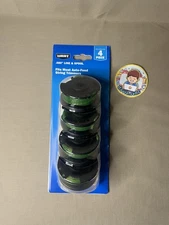 HART .080" Line & Spool for Auto Feed Trimmers 4 Pack New Sealed!