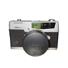 Petri 7s 35mm Rangefinder Film Camera   45mm f/2.8 Lens - Vintage Japan Untested