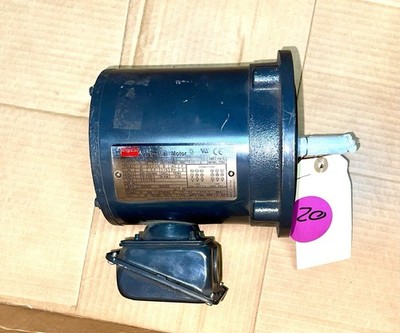Dayton Motor 4THV9 1/4 Hp, 56C Frame, 208/230/460V 4 Poles 0.18 Kw 1720 RPM