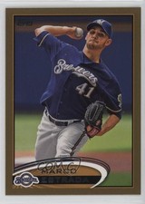 2012 Topps Update Gold 727/2012 Marco Estrada #US317 3v8