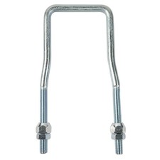 Spare Tire Carrier for Trailer,U-Bolt Zinc Plated Spare Tire Mount Bracket Si...