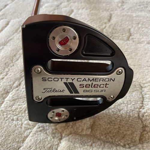Putter Scotty Cameron Select Big Sur - Longueur 41 Pouces, Acier, Droitier, Occasion