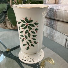 lenox christmas vase products for sale | eBay