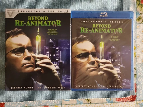 Beyond Re-Animator Vestron Collector's Series Blu-ray Brand New Sealed Slipcover - product listing photo