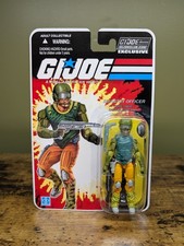 GI Joe FSS 8.0 Collectors Club MOC Captain Grid-Iron W Protector