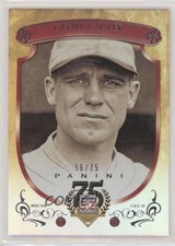 2014 Panini Hall of Fame Red Shield 56/75 George Sisler #13 HOF Shield 0r2f