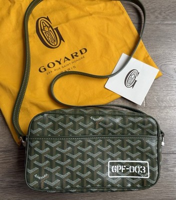 New Goyard Cap Vert Side CrossBody Pouch Bag Mood Khaki Acres Limited Edition