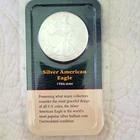 Littleton Coin Company 1999 American Eagle 1 oz .9993 Silver Business Uncert