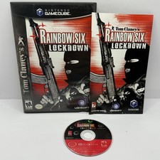 Tom Clancy's Rainbow Six Lockdown Nintendo GameCube 2005 CIB Complete Tested