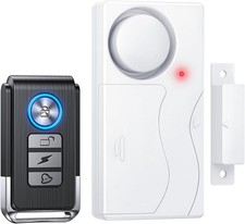MINI Door Alarm Window Alarm with Remote Control for Home/Business/Room Indoors