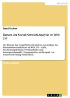 Dan Fischer | Einsatz Der Social Network Analysis Im Web 2.0 | Taschenbuch