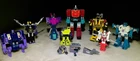 Vintage 1980s Hasbro G1 Transformers - LOT OF 9 - Autobots, Decepticons - NICE