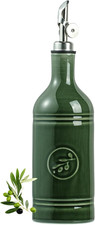 Olive Oil Dispenser Bottle with Spout, 18 Oz Ceramic Oil Dispensers for Kitchen,