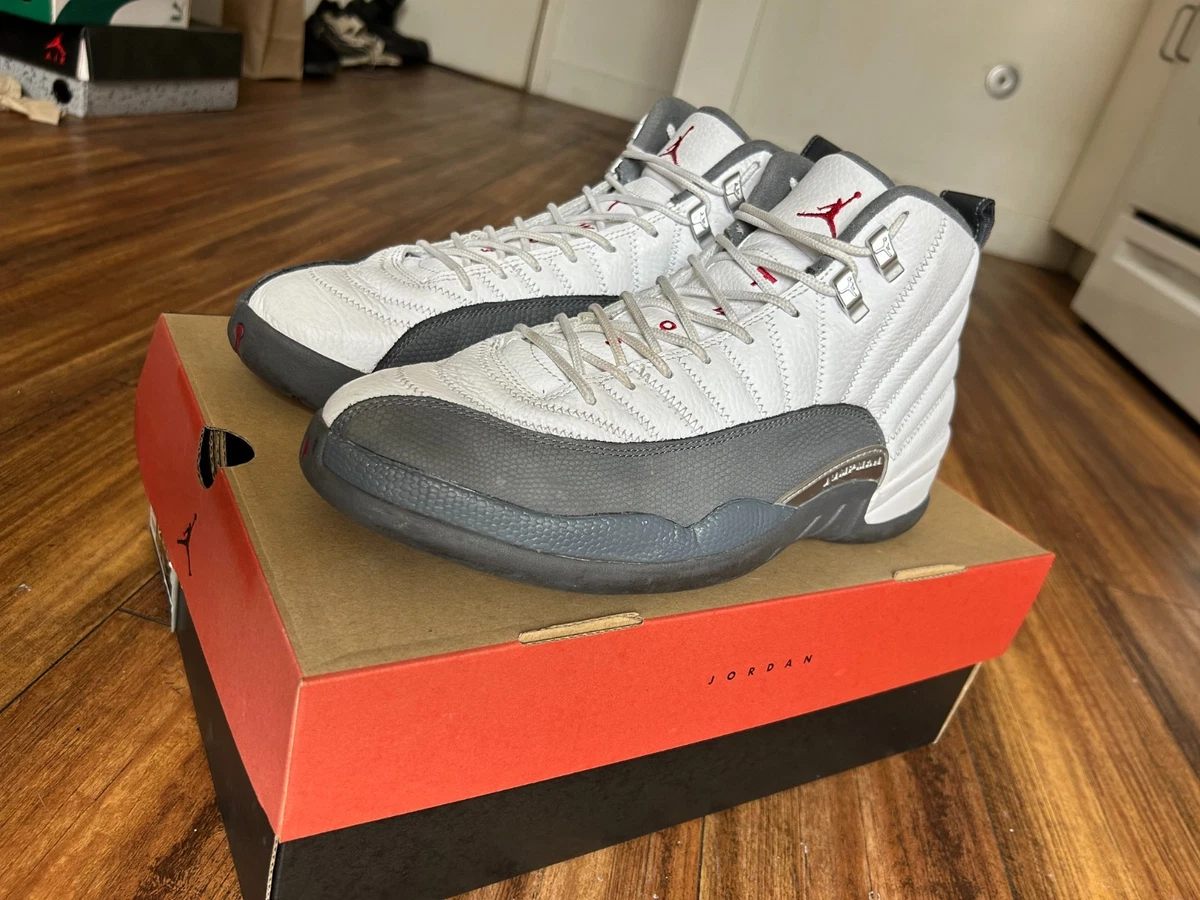 Jordan 12 Retro White Grey 2019 for Sale | Authenticity Guaranteed