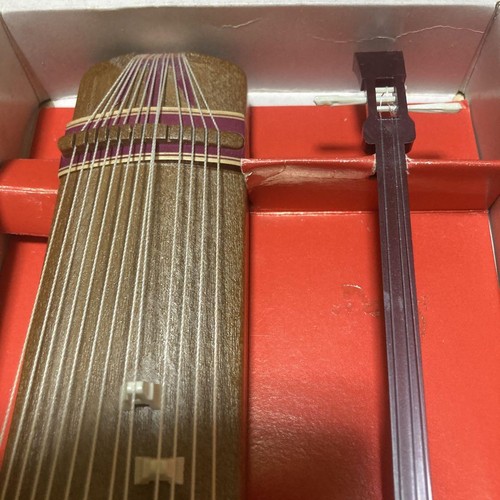 Japanisches Musikinstrument Mini Koto Shamisen Set - Bild 11 von 13