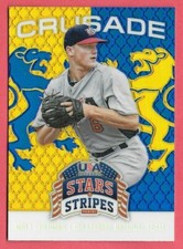 2015 Matt Chapman Panini USA Stars and Stripes Crusade Rookie - Athletics