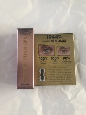 Too Faced Better Than Sex Mascara 3,9g Nagelneu und Originalverpackt 100%