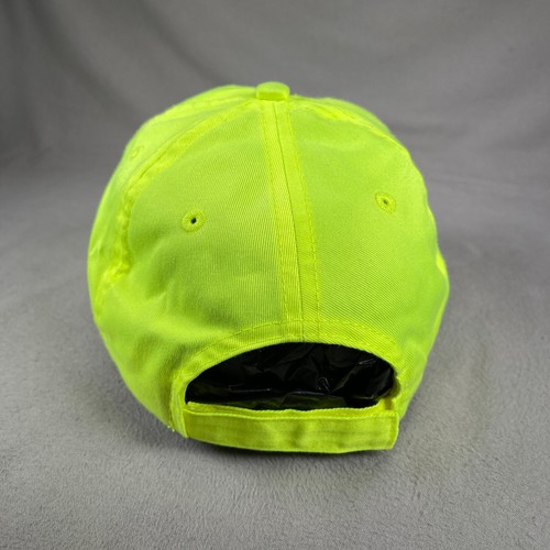 Provision Company Mütze Herren OS neongrün Strapback Cap Hi Vis bestickt - Bild 3 von 11