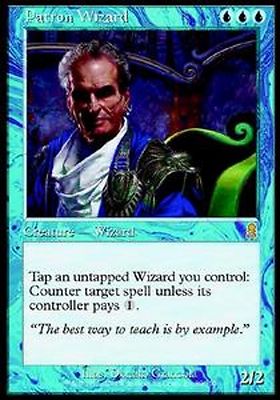 *MRM* FR/VF Patron des Sorciers ( Patron Wizard ) MTG ODY