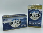 Duke Cannon Beer Bar Soap Busch Beer 10 Ounce Each   Lot Of 2