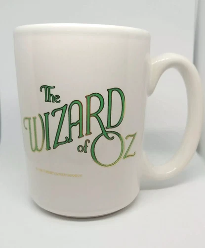 Vtg THE WIZARD OF OZ Collectible Ceramic Mug with MGM Premier Invitation Turner
