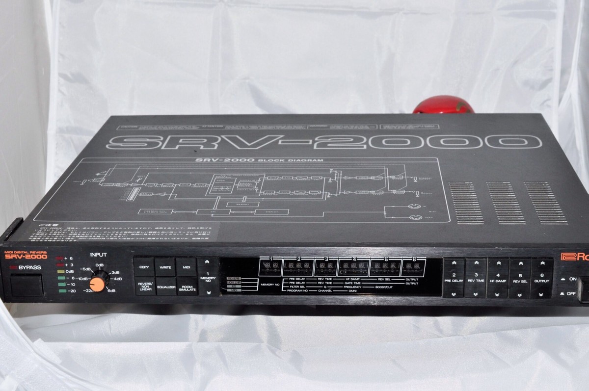 Roland SRV-2000 Roland SRV-2000 デジタルリバーブ デジタルリバーブ