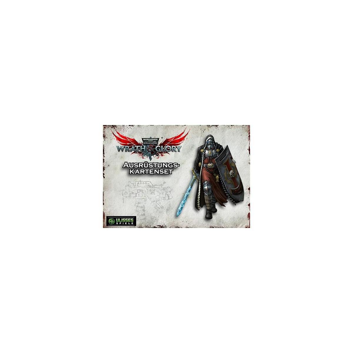 Thumbnail - Us79010 - Wh40k Wrath Und Glory - Ausrüstungs Kartenset (de-ausgabe)