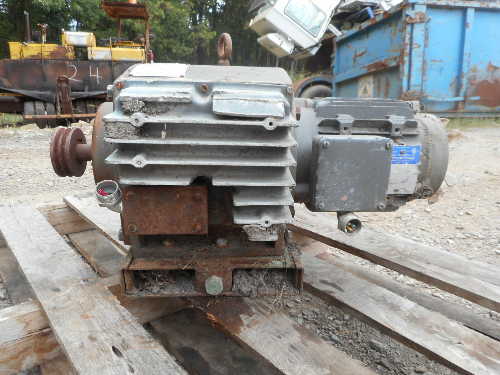 Hawker Siddeley Electric Motor D100LAD D474433 3HP 1700RPM With Tasc