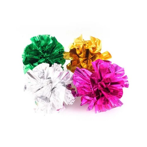 5pcs Interactive Cat Rattle Paper Ball Cat Scratch Ball Toy Playing - Picture 3 of 12
