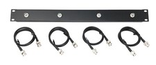 Front Mount Antenna Rack Kit BNC to BNC compatible w/ Shure Wireless 4 Cables
