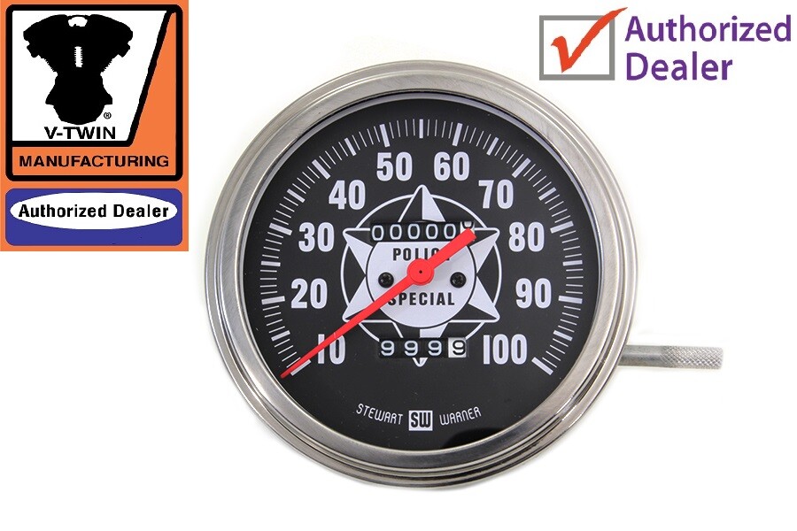 Speedometer w/ 2:1 Ratio FL 1941-1967 Knuckle Pan Shovel Rigid 74” 4 ...