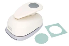 Bira 3-Inch Scalloped Circle Craft Punch for Scrapbooking Card Making