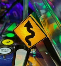 Rush Pinball (Stern) Mod: Snakes & Arrows Road Sign for Pro, Premium, and LE