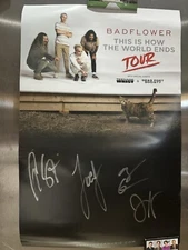Badflower Hand Signed VIP Poster